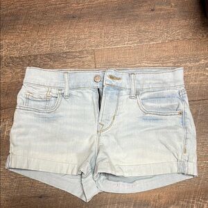 Old Navy Boyfriend Faded Blue Jean Shorts size 4